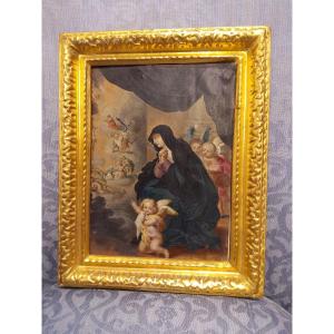 Table XVII On Copper "virgin Crying Before The Sufferings Of Christ"